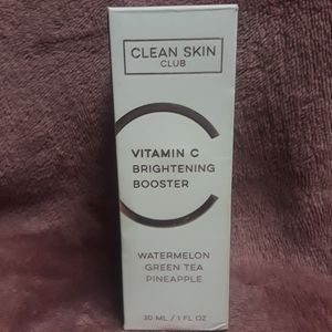 Clean skin club booster